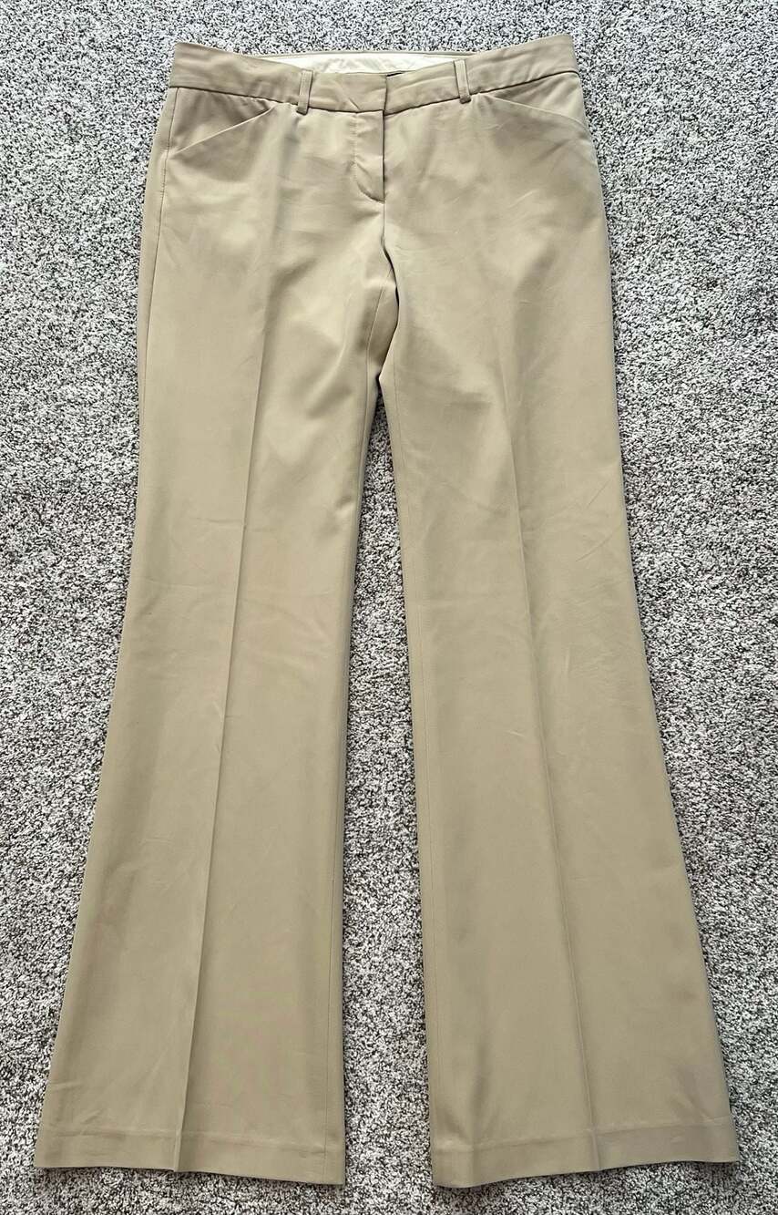 Theory Women's Tan Dress Pants Size 10